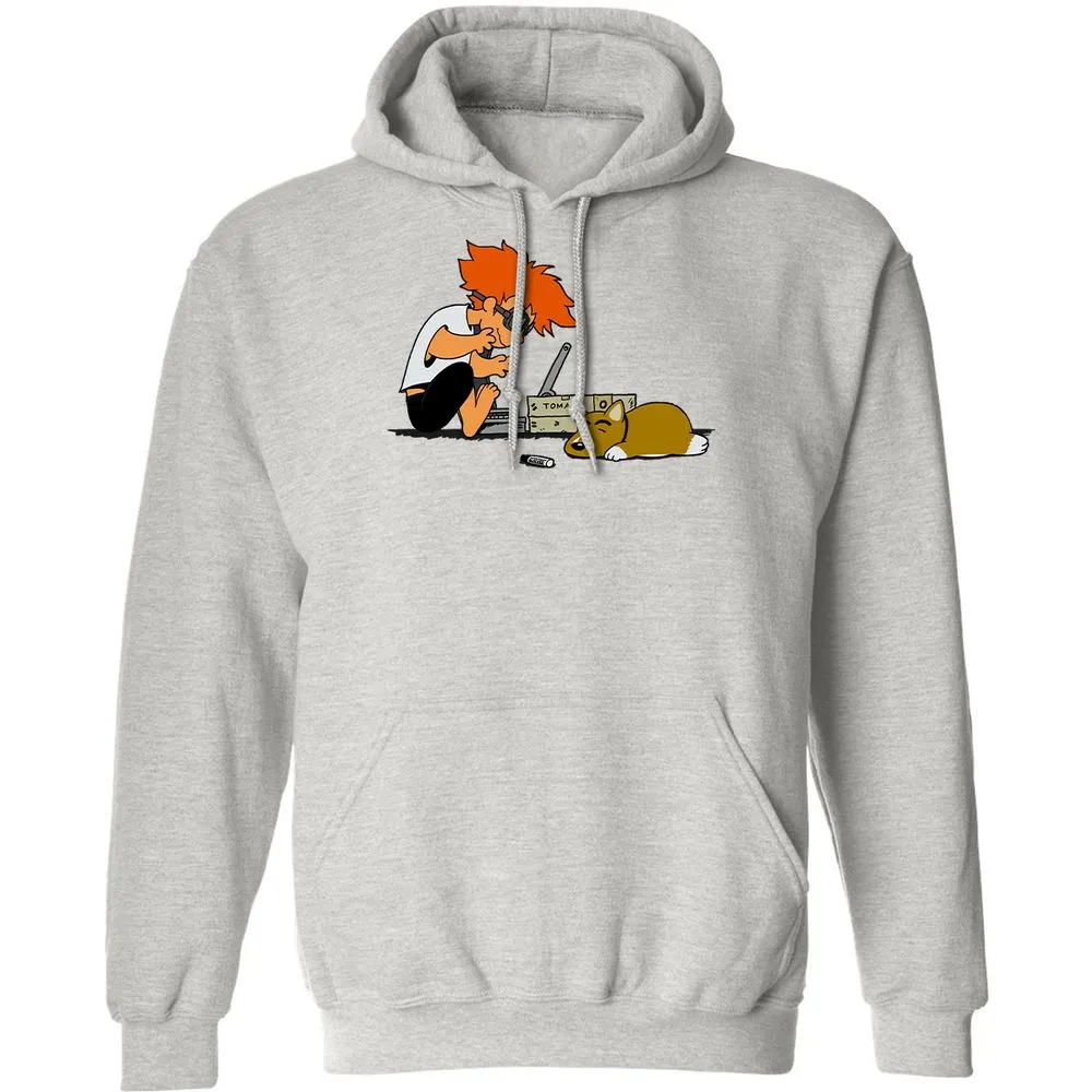 Classic Unisex Hoodie - Q1VA4LUJ - Ash - 2