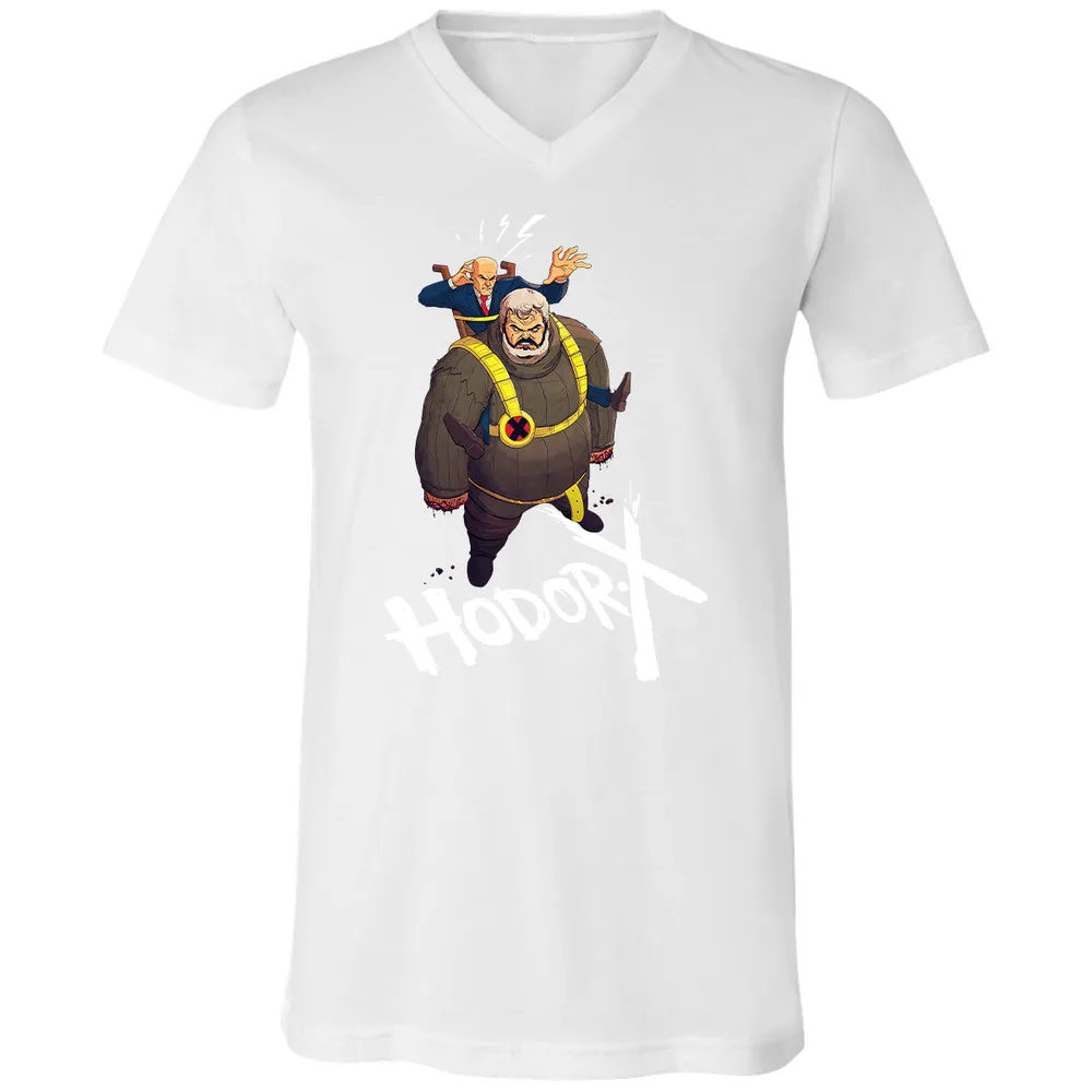 Unisex V-Neck T-Shirt - PQQHWXBV - White - 5