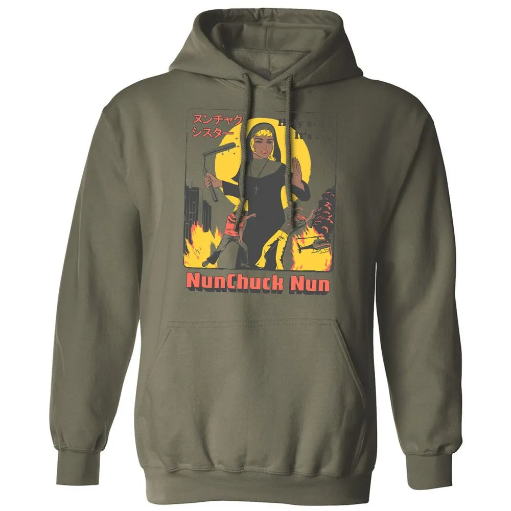 Classic Unisex Hoodie - V5ATSGSR - Military Green - 4
