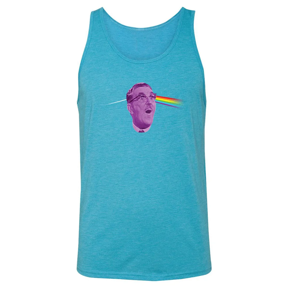 Unisex Jersey Tank - HUABZKWA - Aqua Triblend - 3