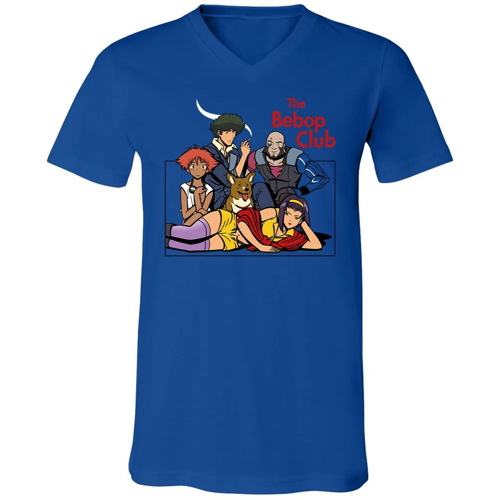 Unisex V-Neck T-Shirt - 4U4R919Z - True Royal - 4