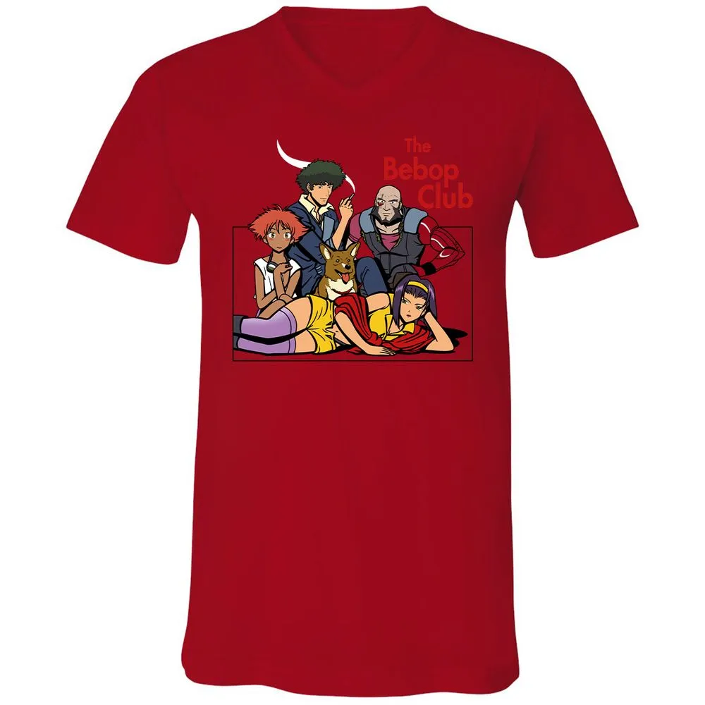 Unisex V-Neck T-Shirt - 4U4R919Z - Red - 3
