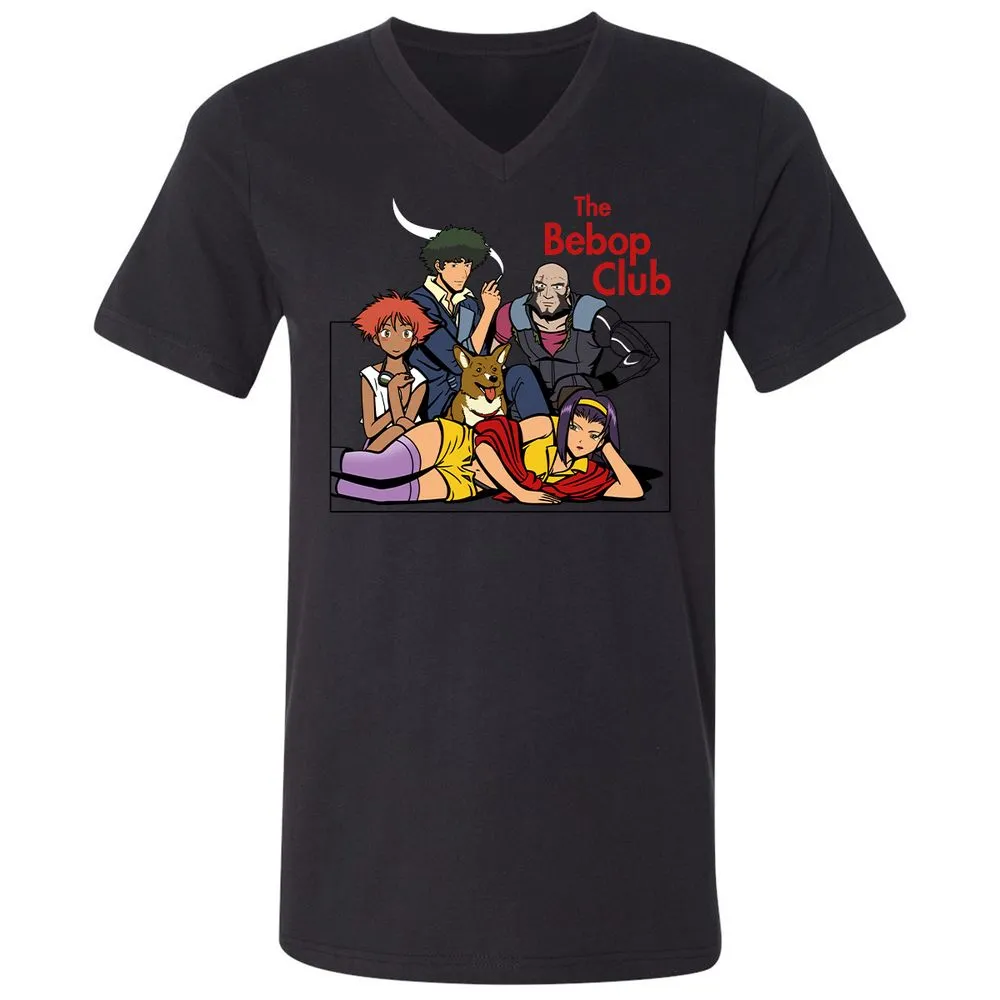 Unisex V-Neck T-Shirt - 4U4R919Z - Black - 16