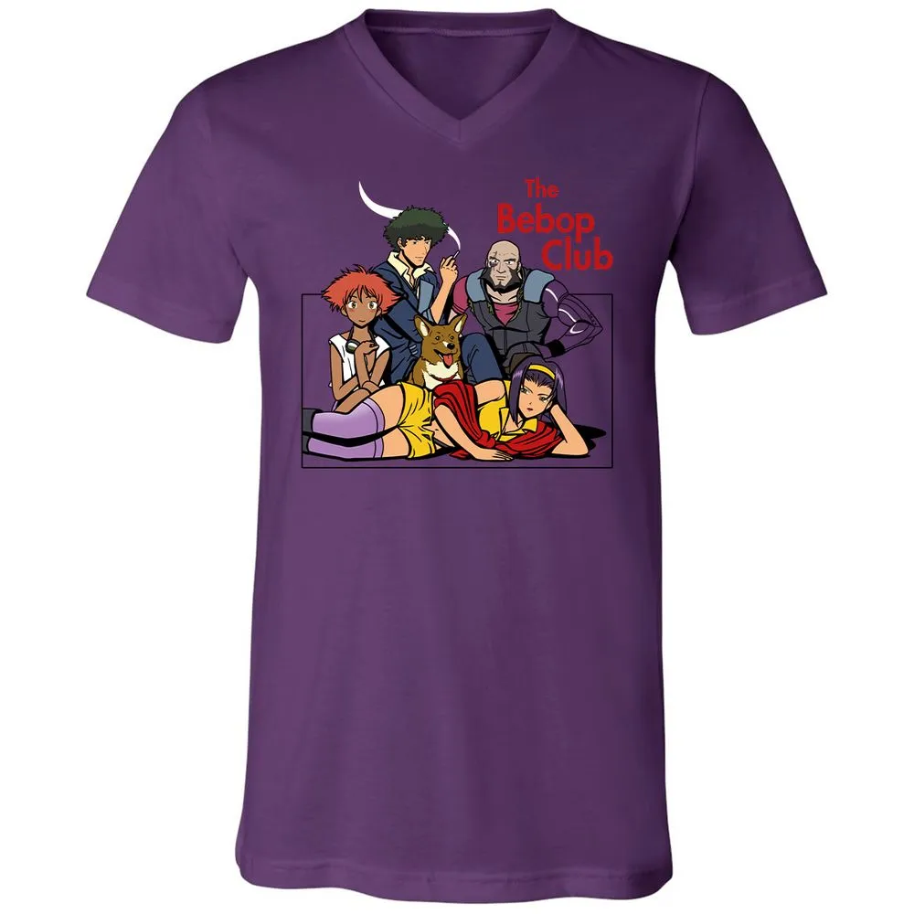 Unisex V-Neck T-Shirt - 4U4R919Z - Team Purple - 2