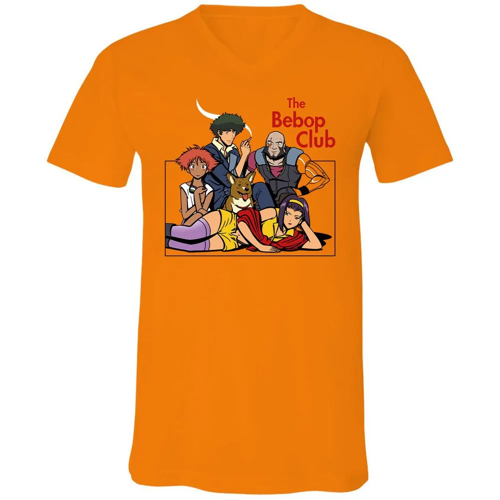 Unisex V-Neck T-Shirt - 4U4R919Z - Orange - 11