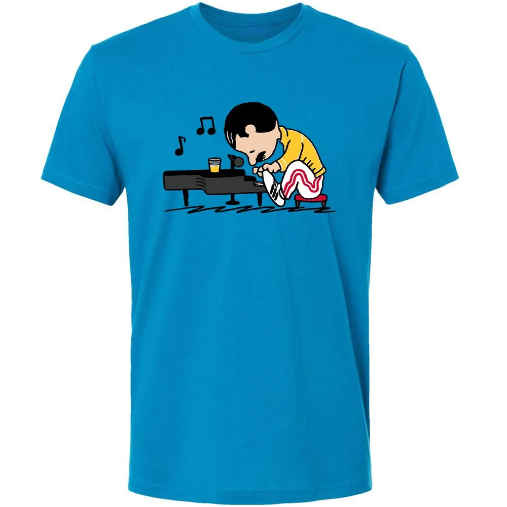 Premium Unisex T-Shirt - F4DMSUVH - Turquoise - 4