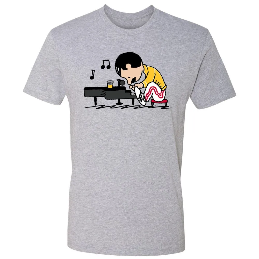 Premium Unisex T-Shirt - F4DMSUVH - Heather Grey - 9