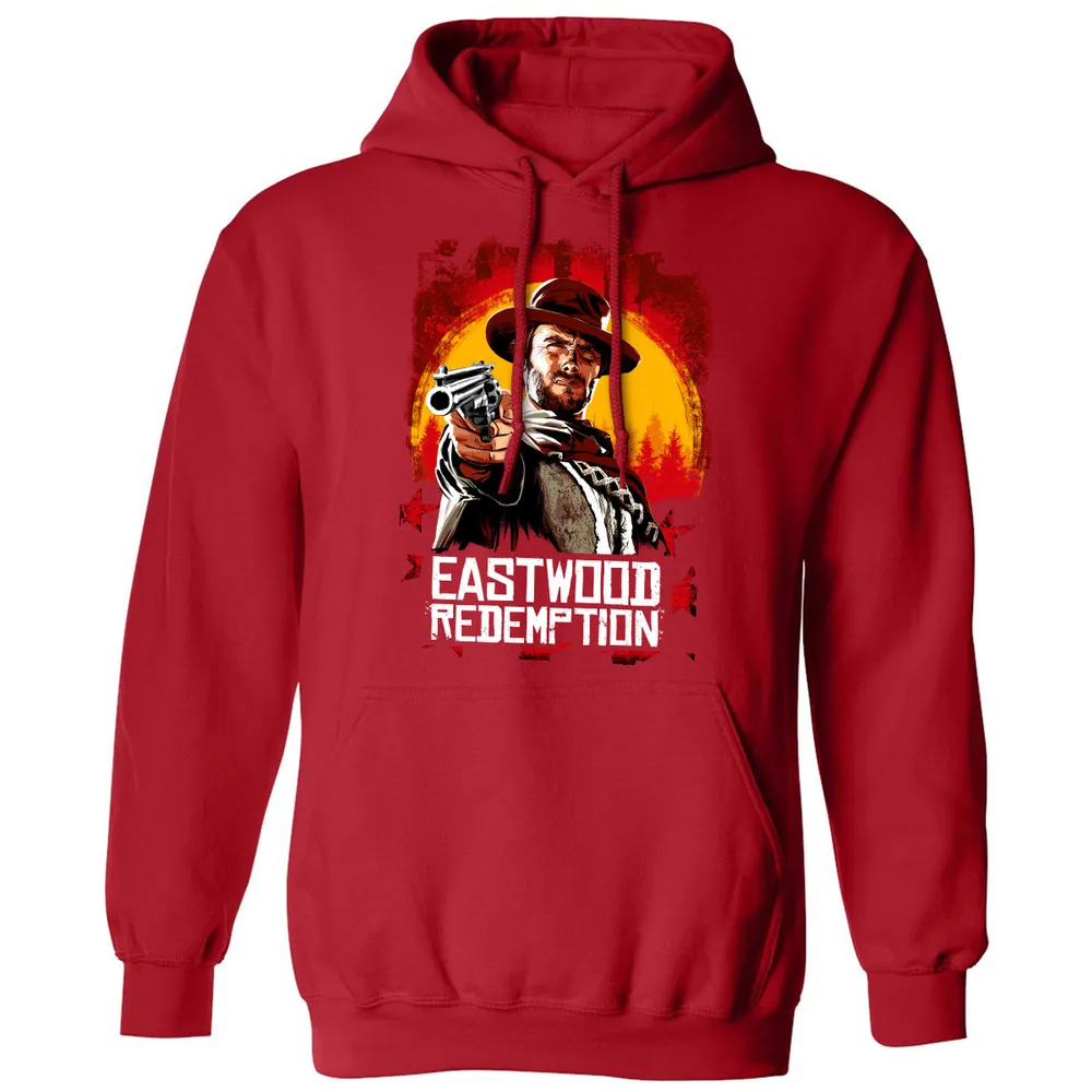 Classic Unisex Hoodie - JNJXSU3R - Red - 5