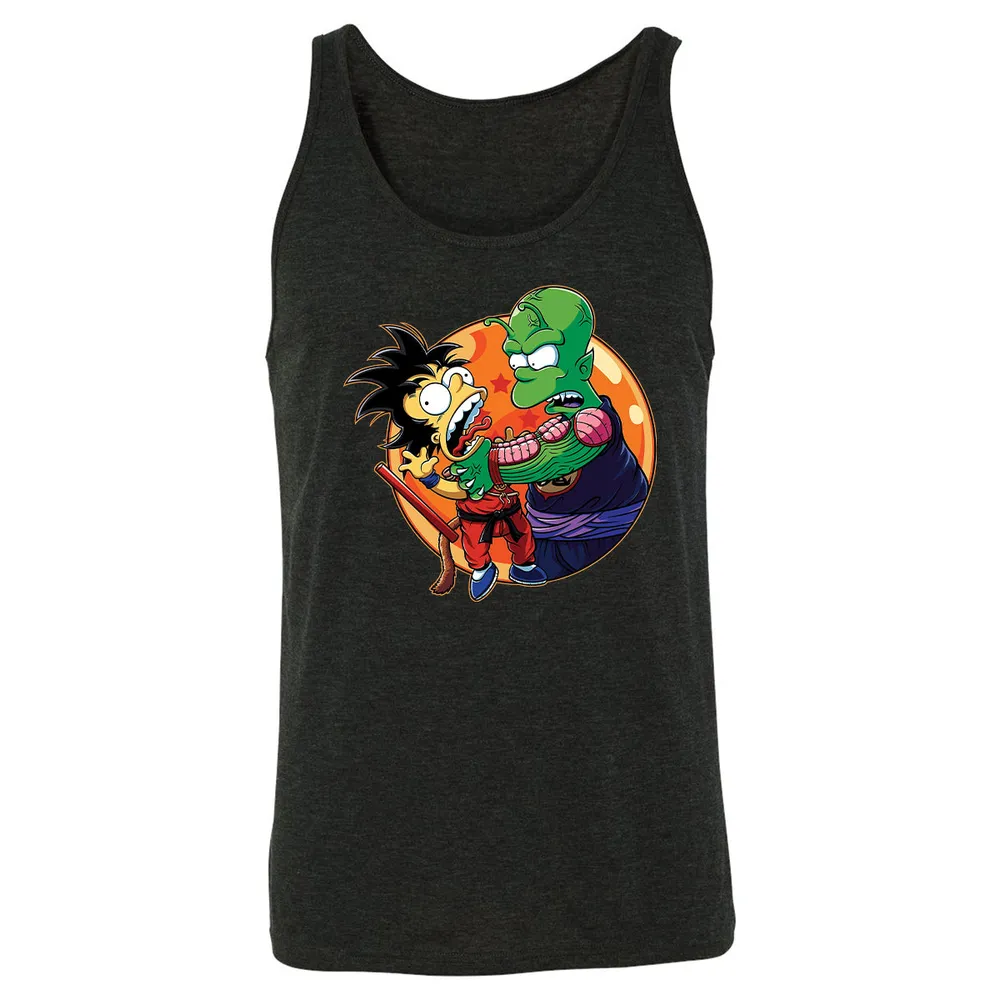 Unisex Jersey Tank - Q5R87H5L - Charcoal Black Triblend - 5