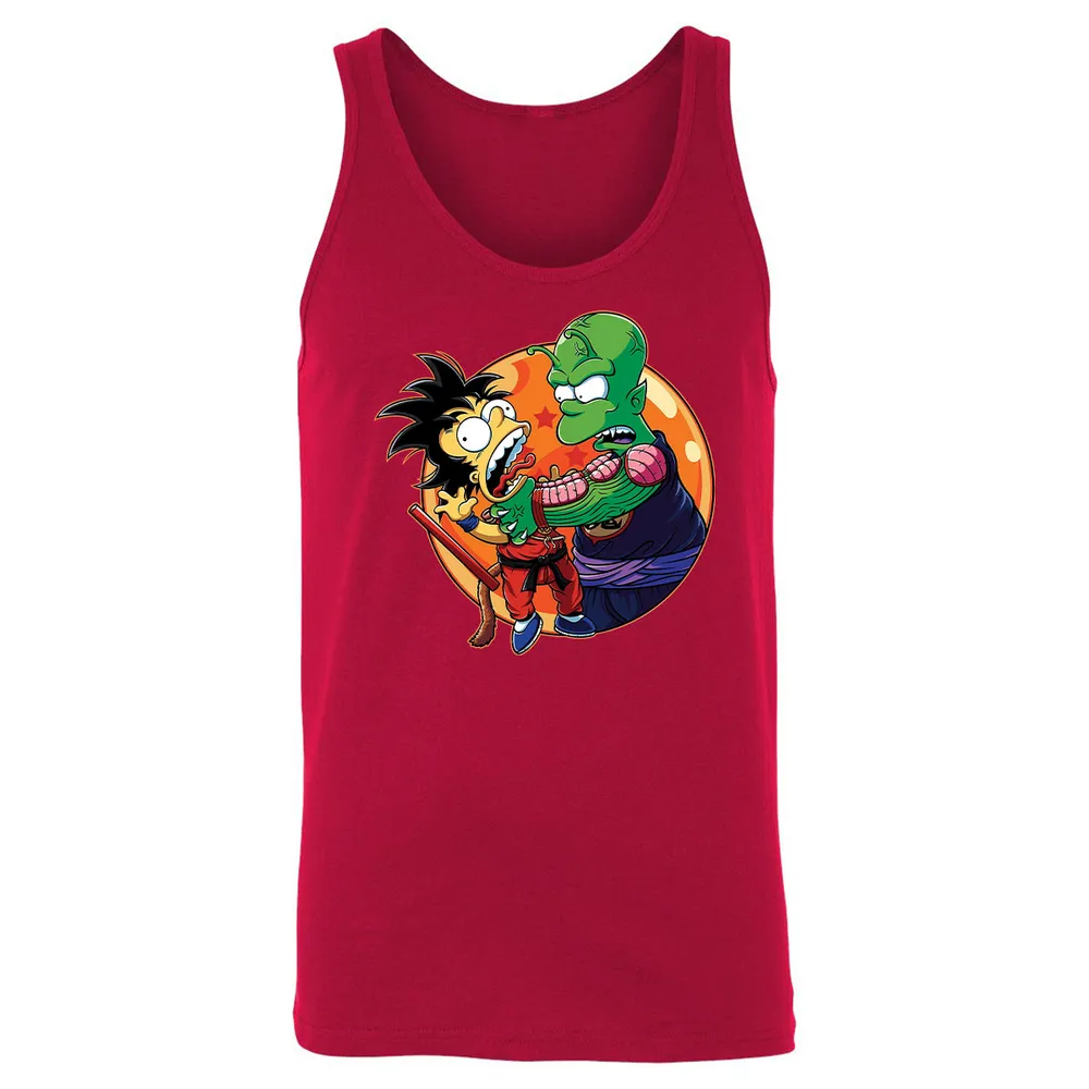 Unisex Jersey Tank - Q5R87H5L - Red - 11