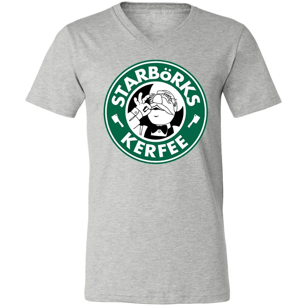 Unisex V-Neck T-Shirt - QQ3H45JH - Athletic Heather - 7