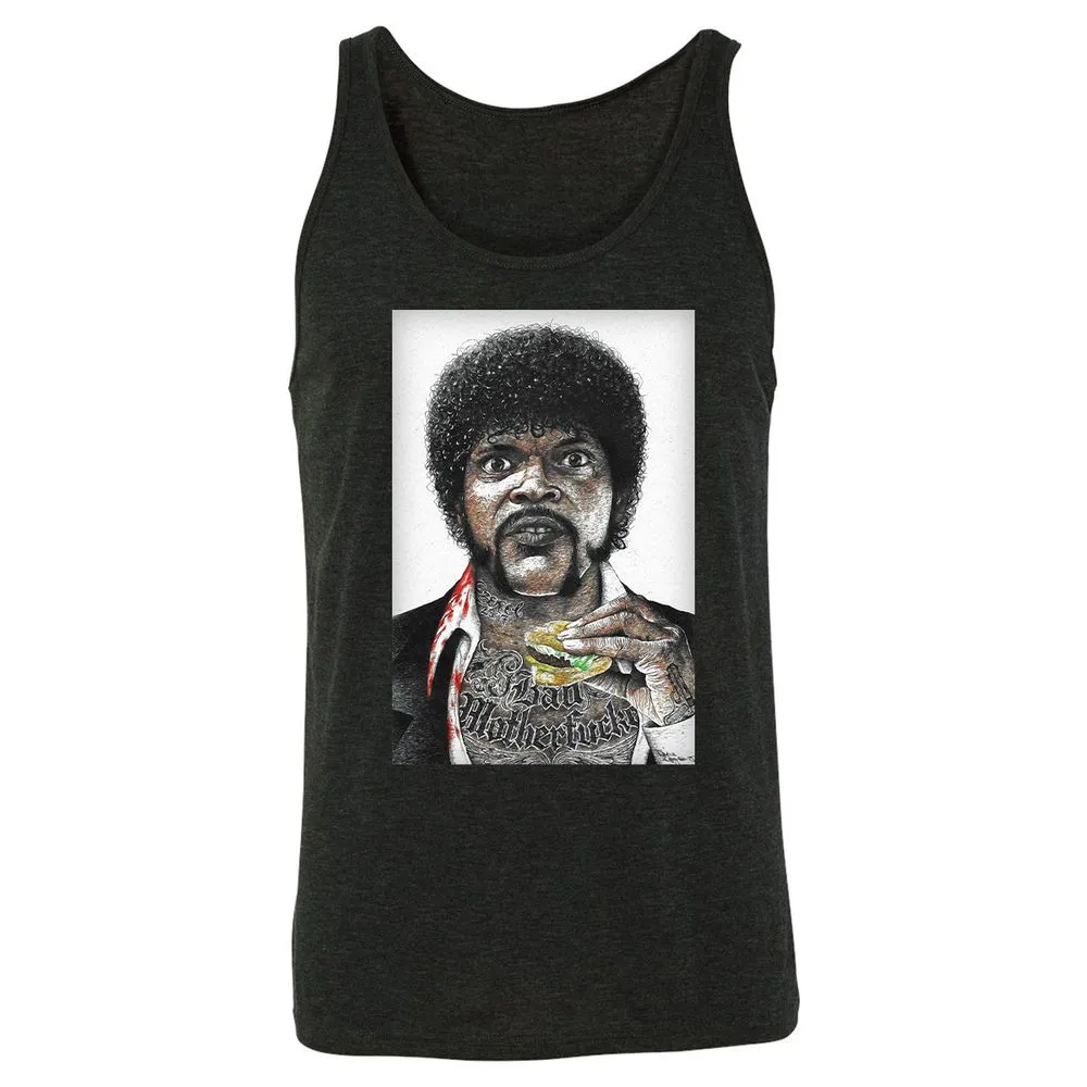Unisex Jersey Tank - BY2DSXUM - Charcoal Black Triblend - 5