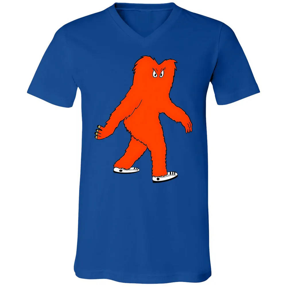 Unisex V-Neck T-Shirt - WXH8PKG7 - True Royal - 4