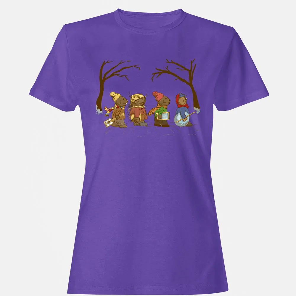 Women's T-Shirt - 1ZYEHK75 - Purple - 12