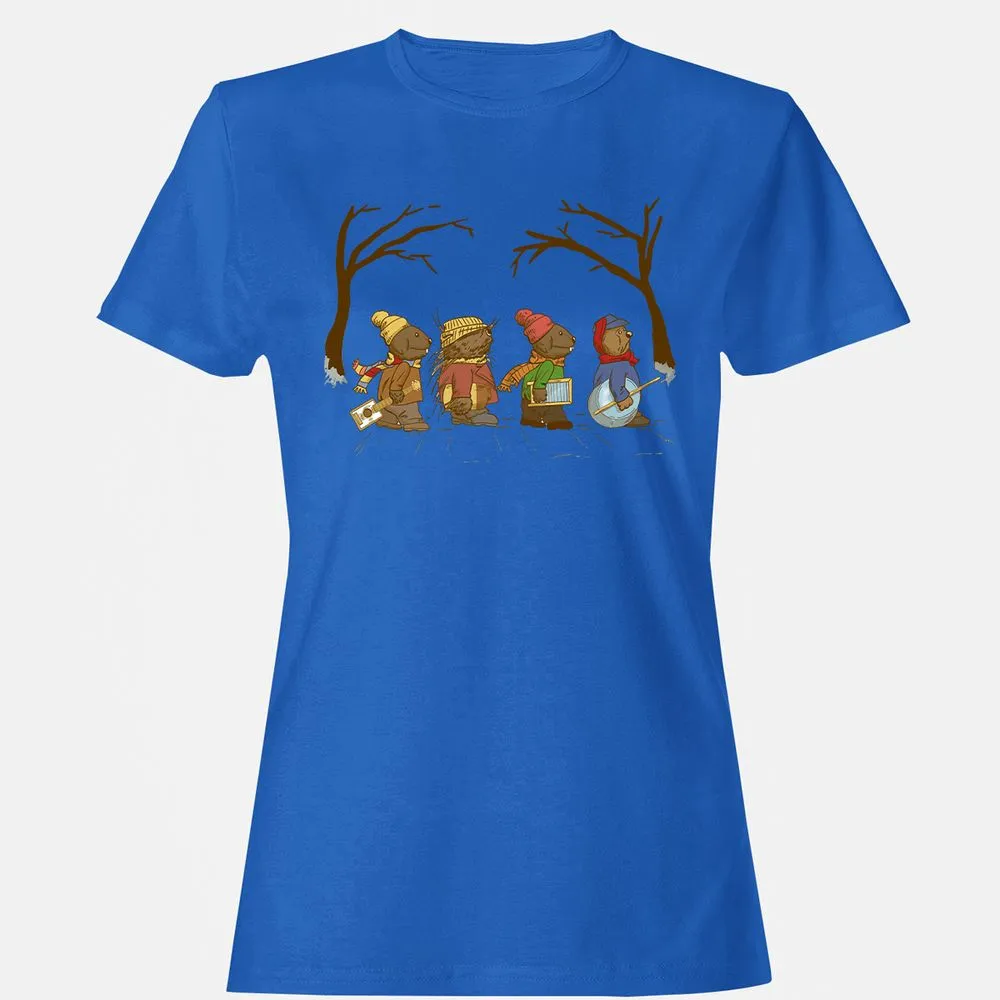 Women's T-Shirt - 1ZYEHK75 - Royal - 14