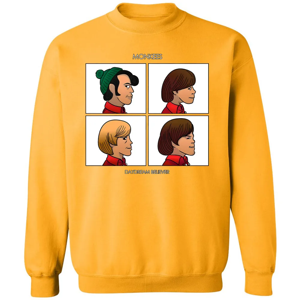 Classic Unisex Sweatshirt - TJV9AY2X - Gold - 11