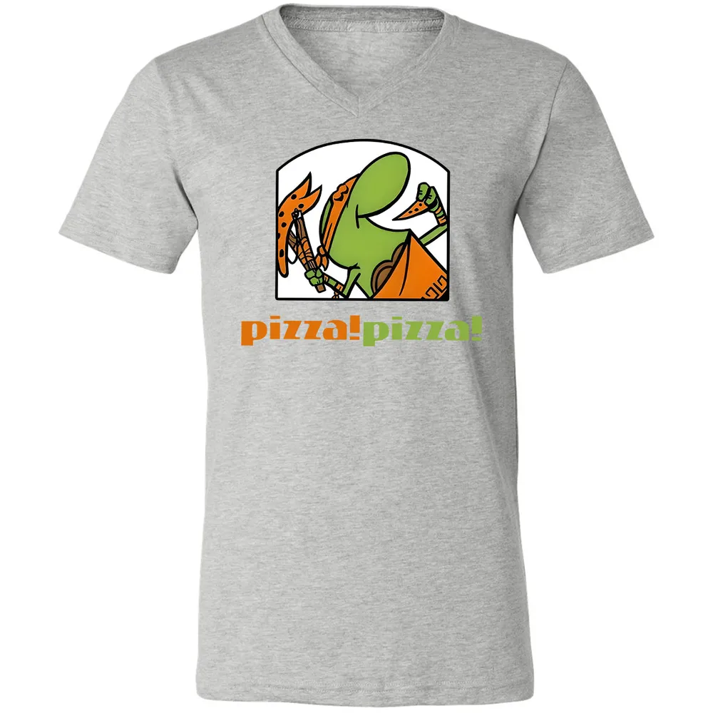 Unisex V-Neck T-Shirt - 4CGK8SSF - Athletic Heather - 7