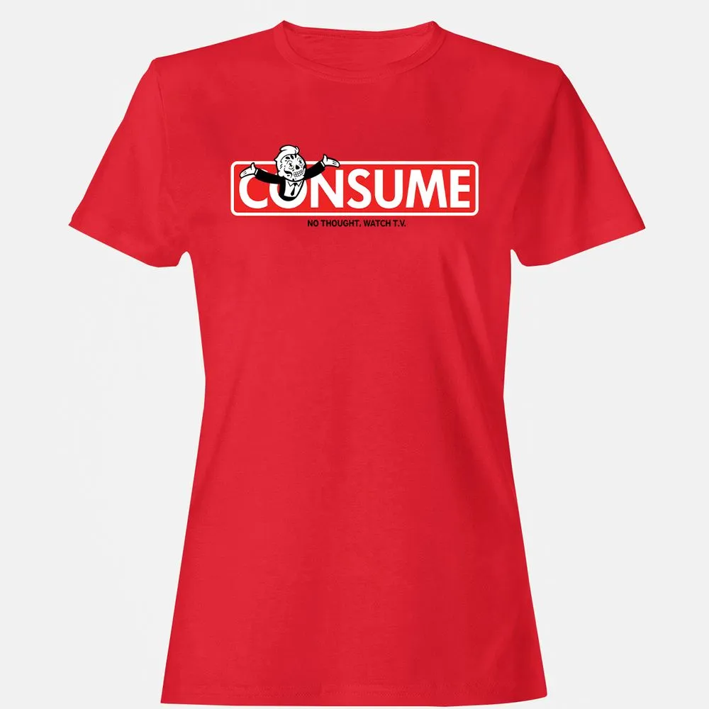 Women's T-Shirt - UY4EC94D - Red - 13