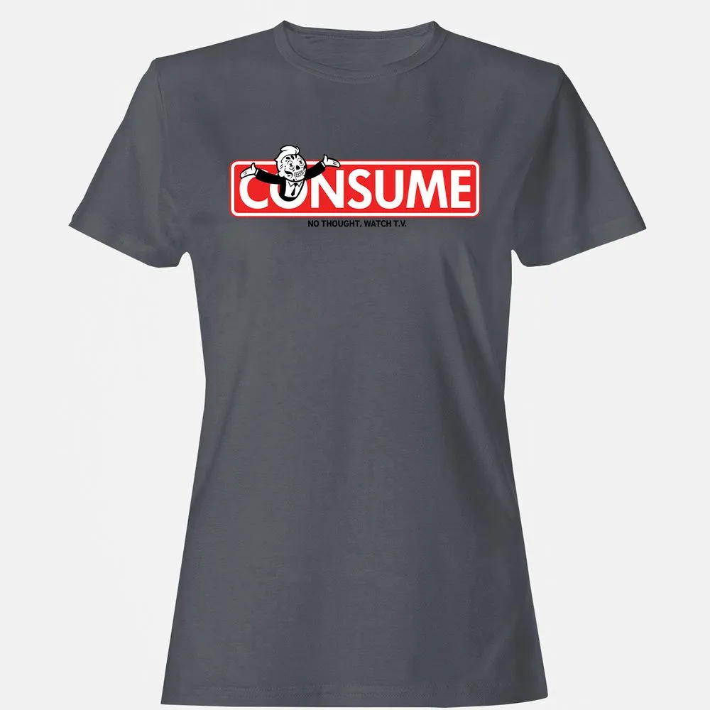 Women's T-Shirt - UY4EC94D - Dark Heather - 5