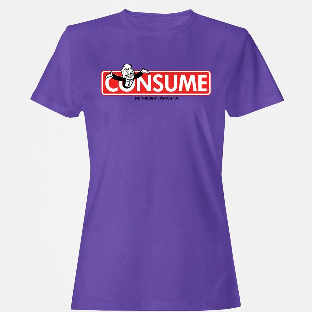 Women's T-Shirt - UY4EC94D - Purple - 12