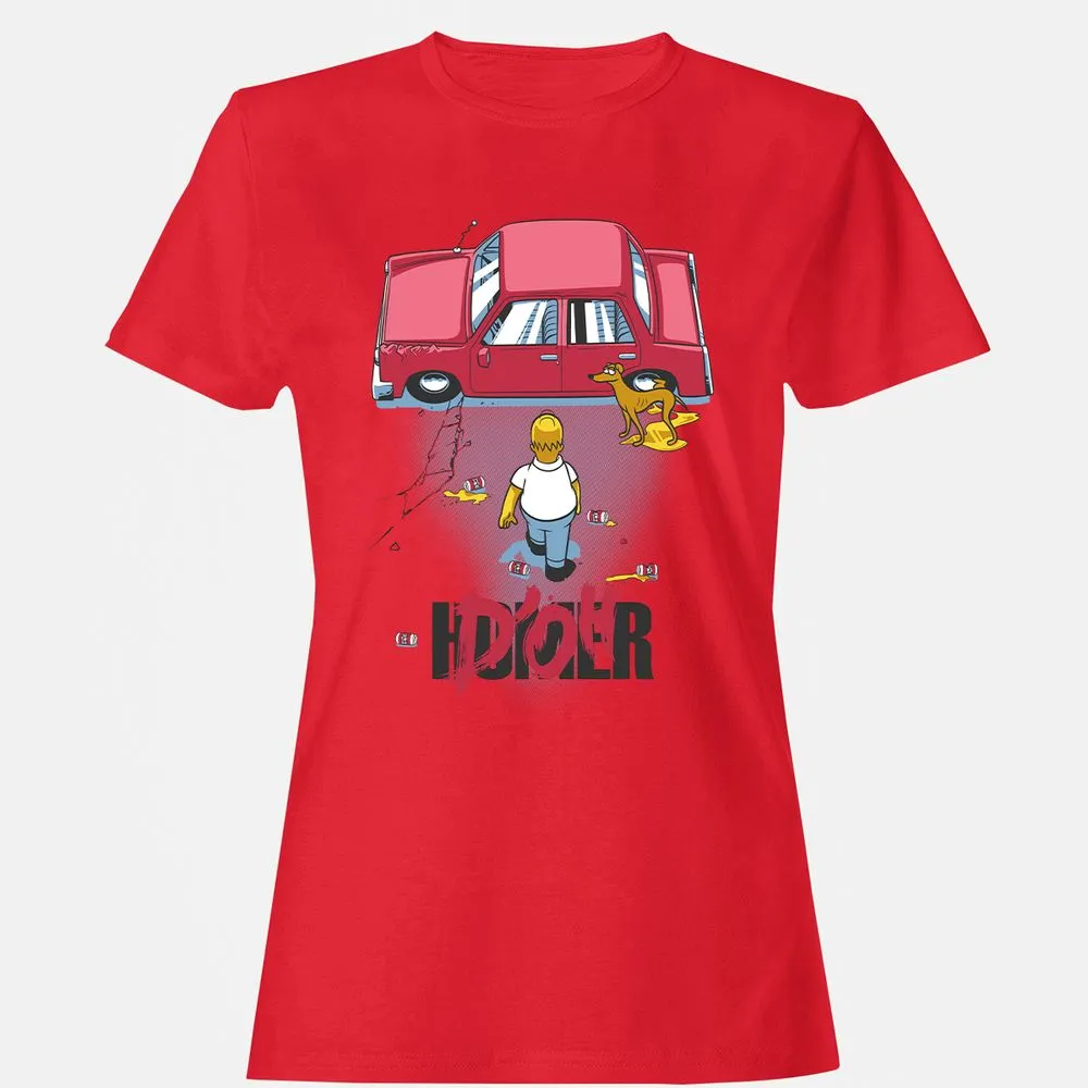 Women's T-Shirt - TFS6341G - Red - 13