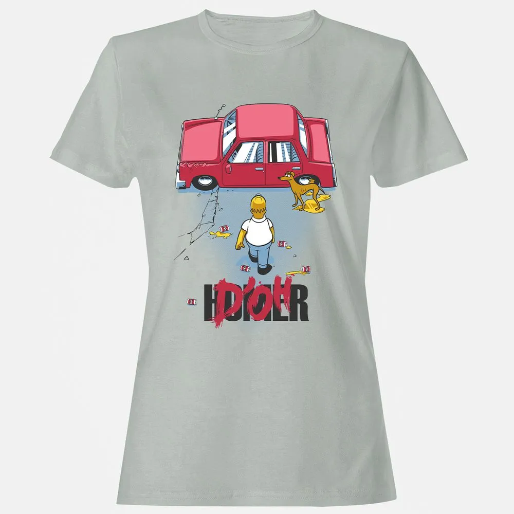 Women's T-Shirt - TFS6341G - Ash - 2