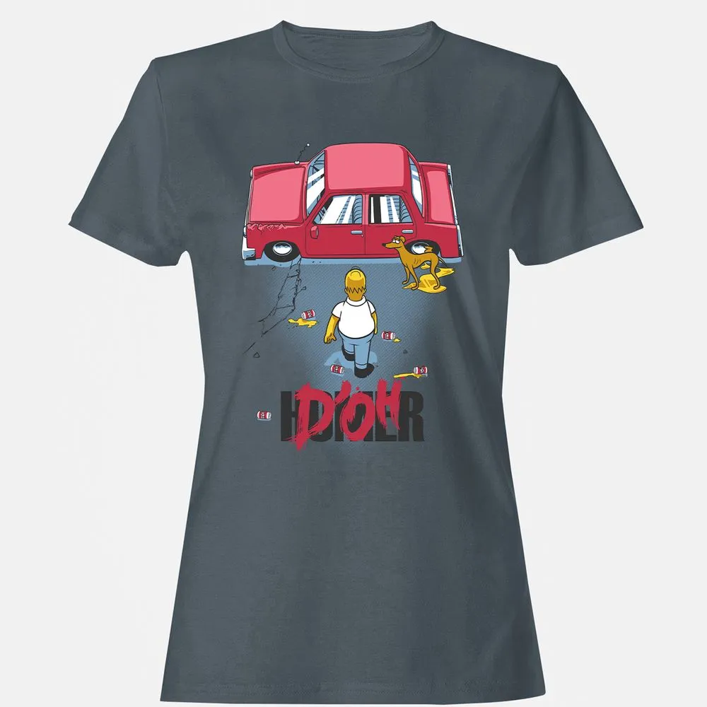 Women's T-Shirt - TFS6341G - Charcoal - 3