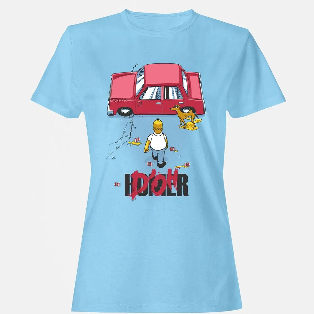 Women's T-Shirt - TFS6341G - Light Blue - 8