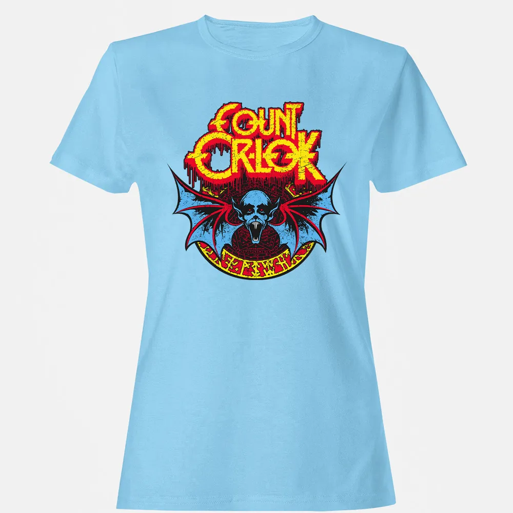 Women's T-Shirt - WYJ7YR7R - Light Blue - 8