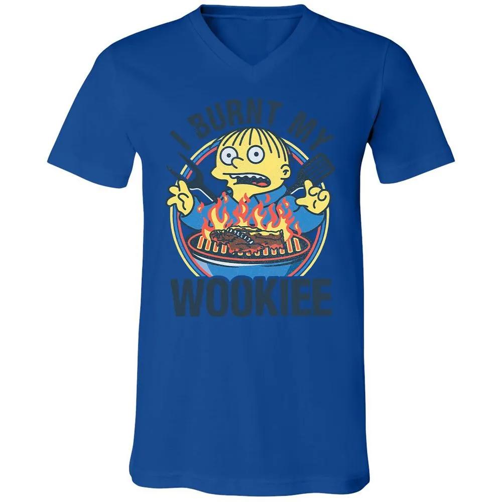 Unisex V-Neck T-Shirt - ZXZYFEE9 - True Royal - 4