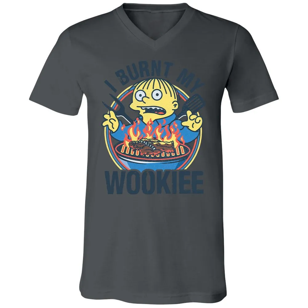 Unisex V-Neck T-Shirt - ZXZYFEE9 - Asphalt - 12