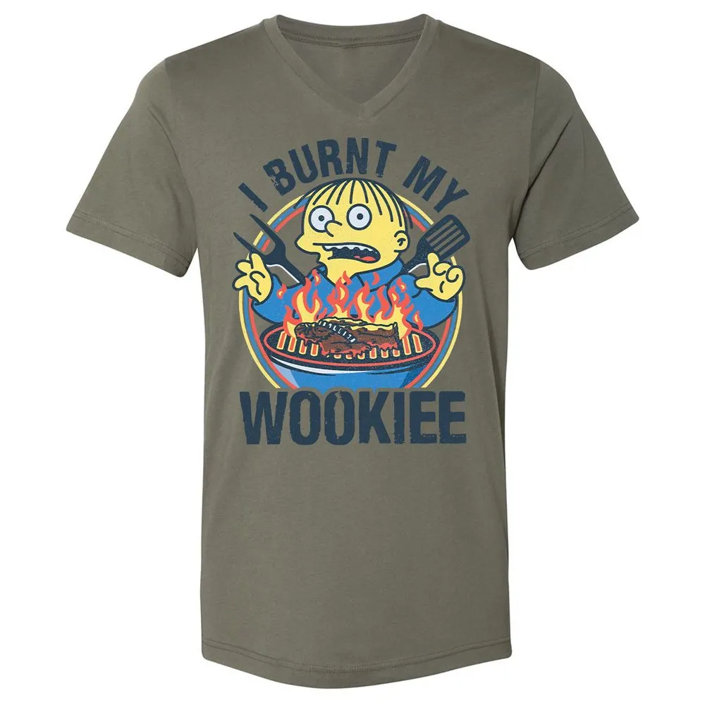 Unisex V-Neck T-Shirt - ZXZYFEE9 - Military Green - 10