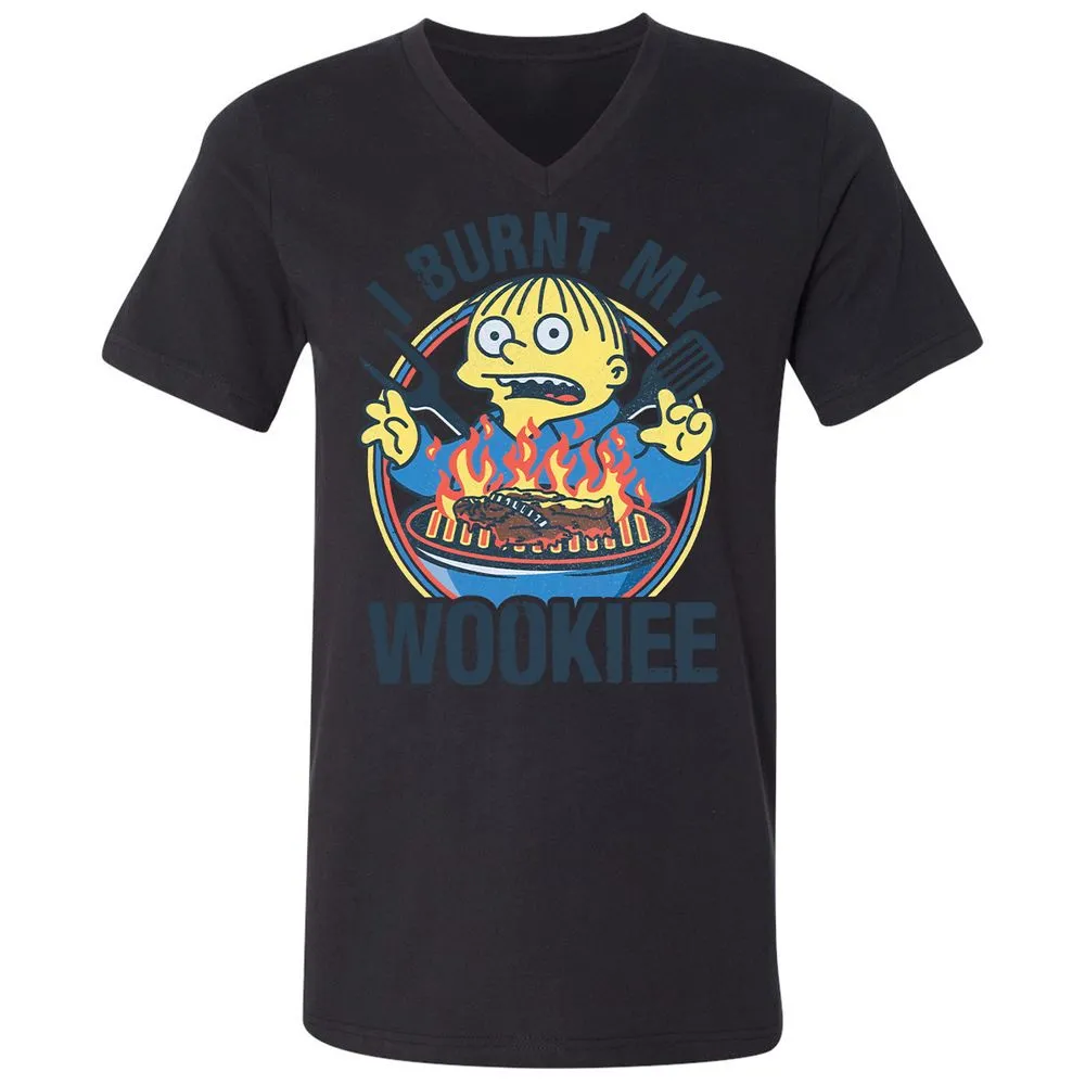 Unisex V-Neck T-Shirt - ZXZYFEE9 - Black - 16