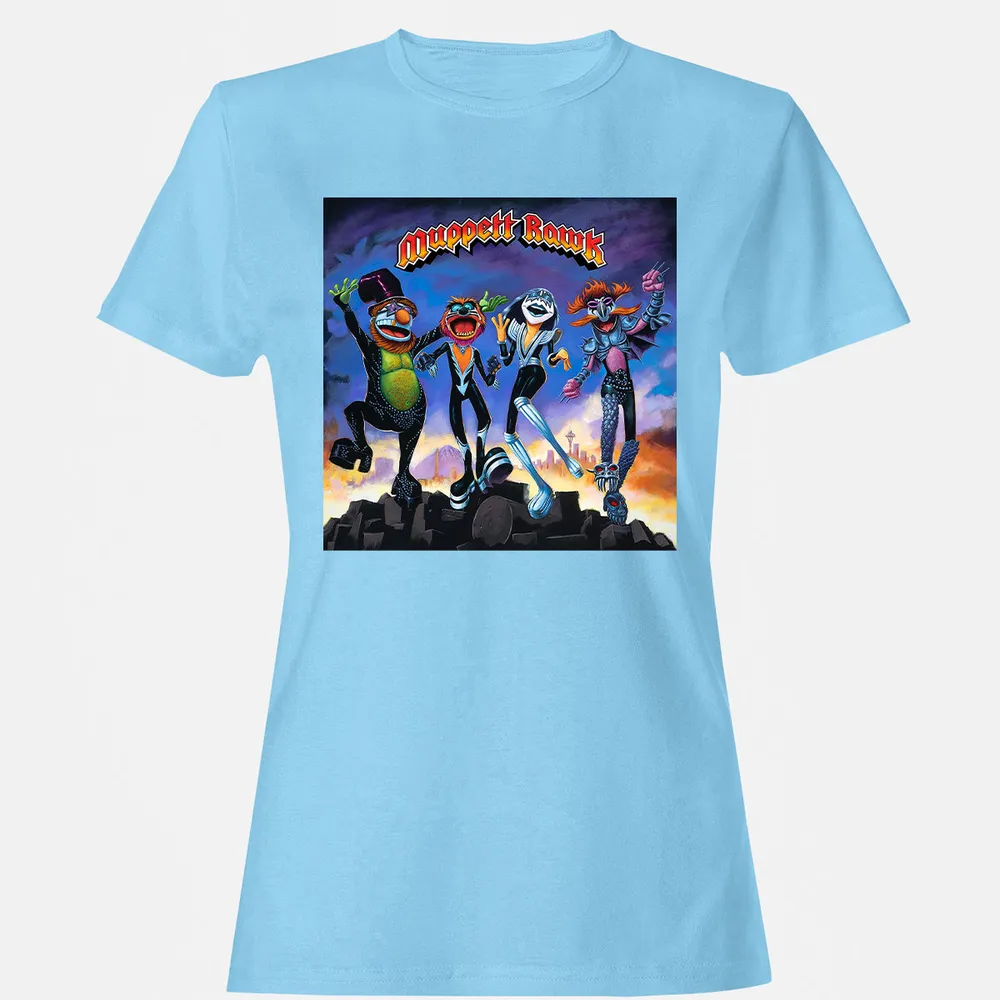 Women's T-Shirt - P9XEUXY6 - Light Blue - 8