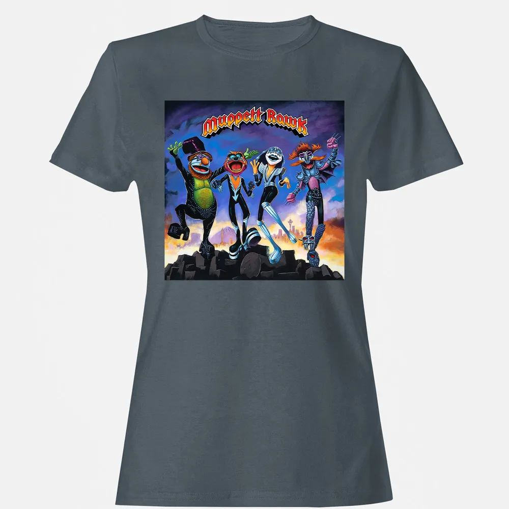 Women's T-Shirt - P9XEUXY6 - Charcoal - 3