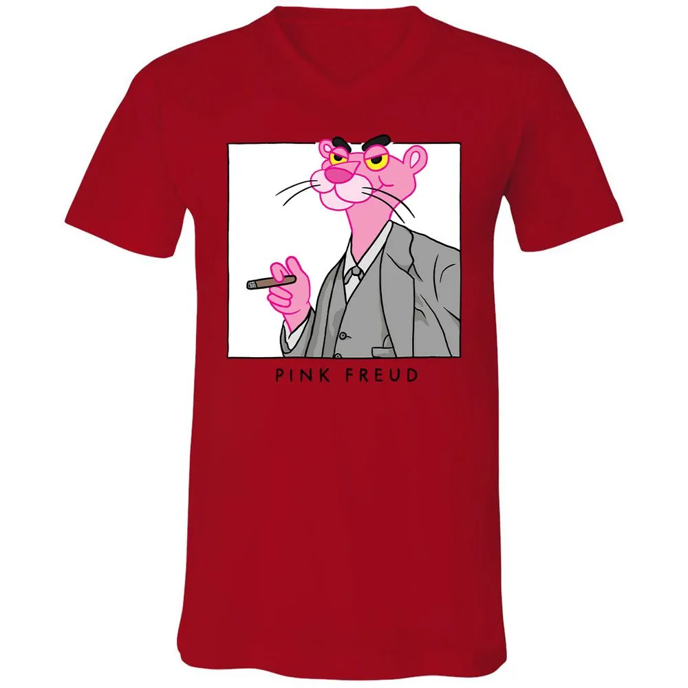 Unisex V-Neck T-Shirt - UR36NS3W - Red - 3