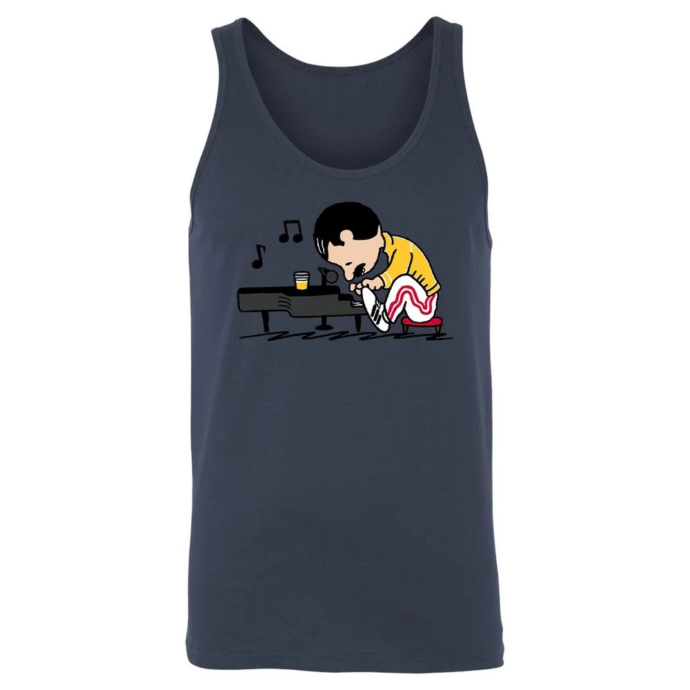 Unisex Jersey Tank - 6L67D24Y - Navy - 8