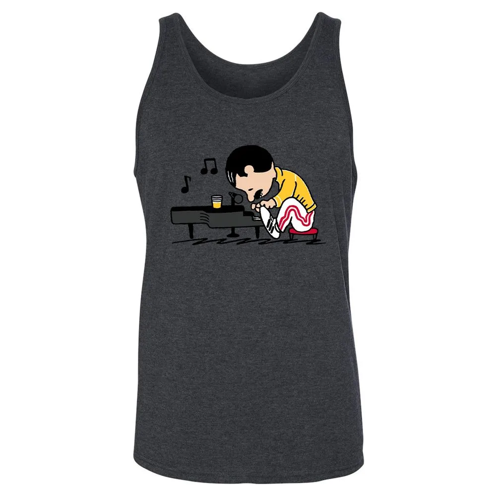 Unisex Jersey Tank - 6L67D24Y - Dark Grey Heather - 6