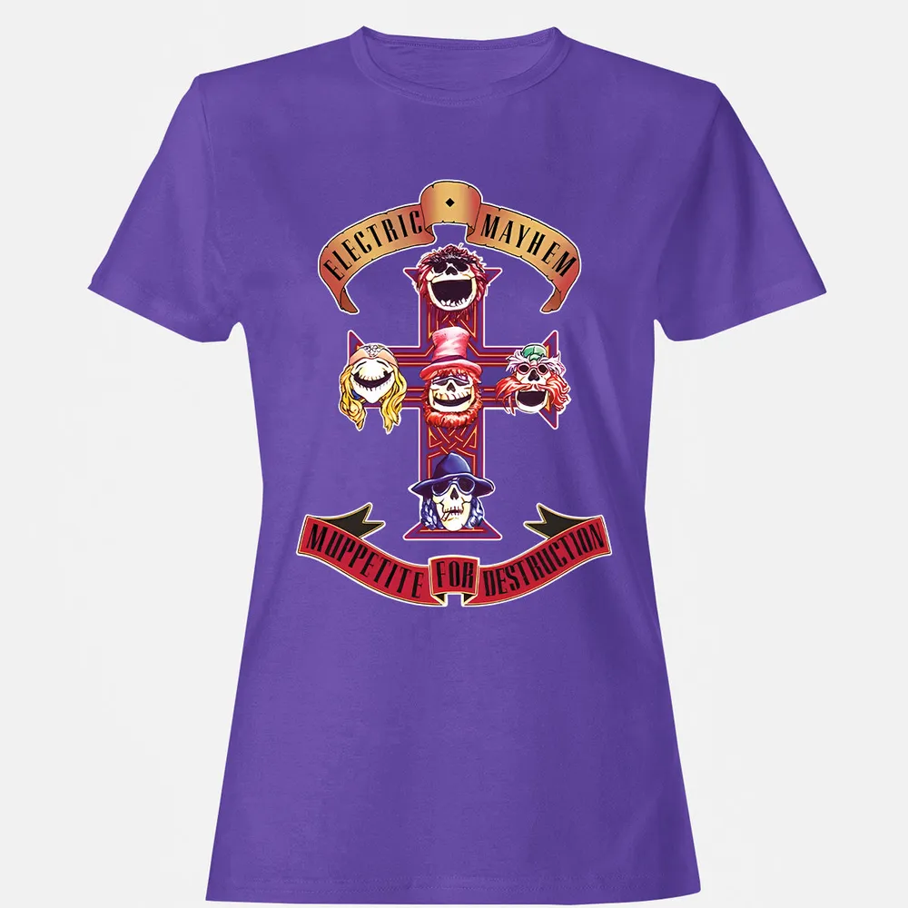 Women's T-Shirt - 1FM9DDXJ - Purple - 12