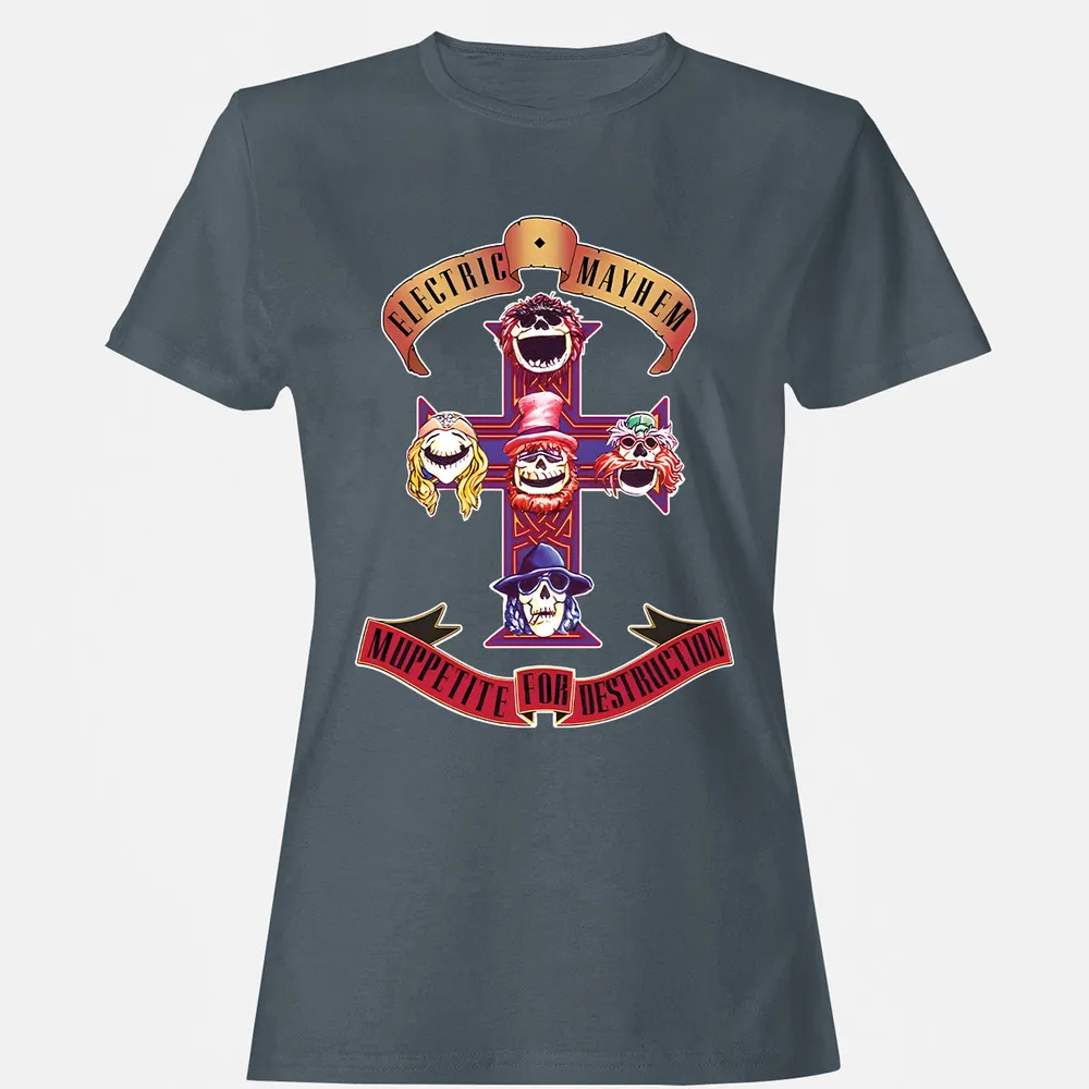 Women's T-Shirt - 1FM9DDXJ - Charcoal - 3