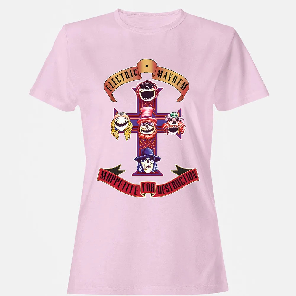 Women's T-Shirt - 1FM9DDXJ - Light Pink - 9