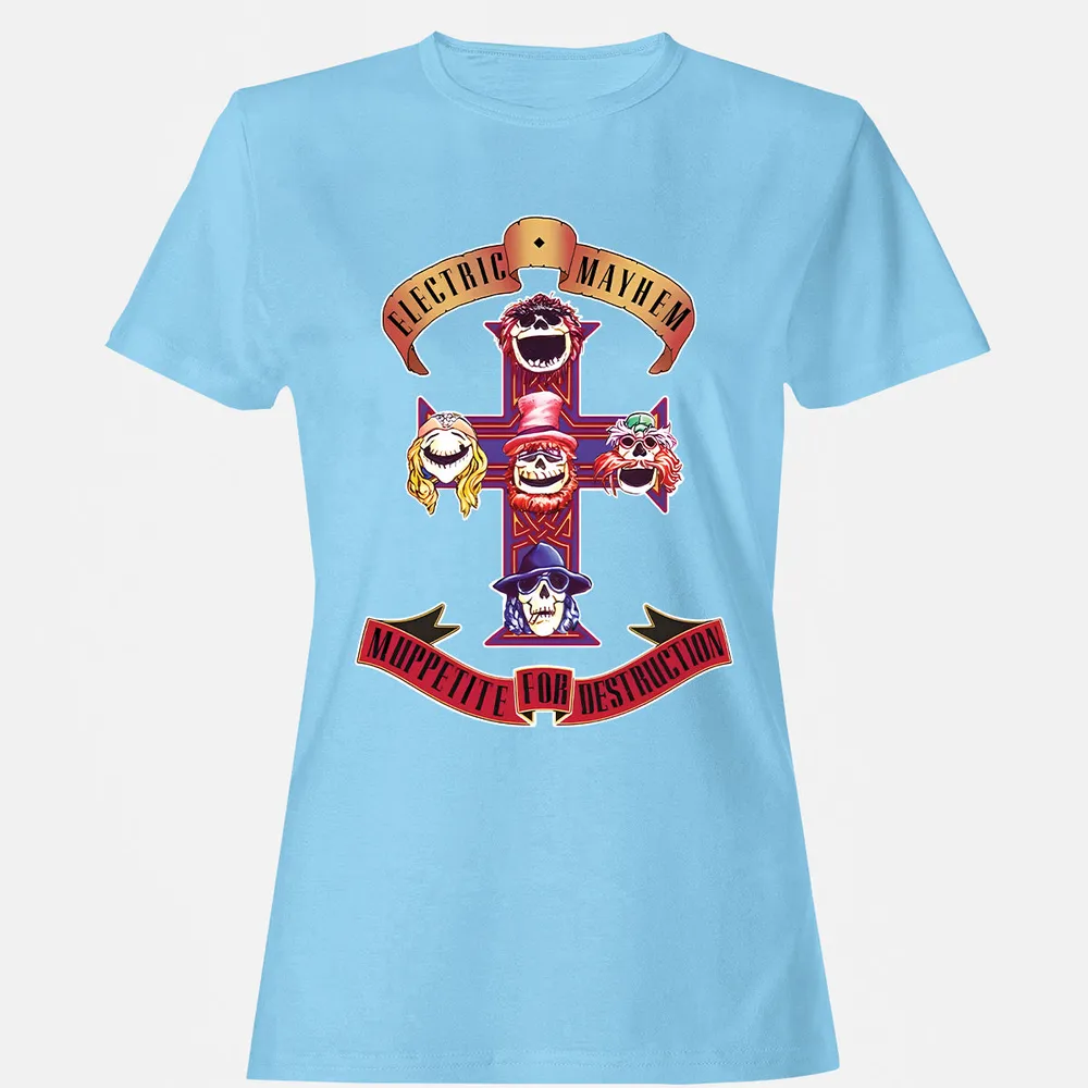 Women's T-Shirt - 1FM9DDXJ - Light Blue - 8