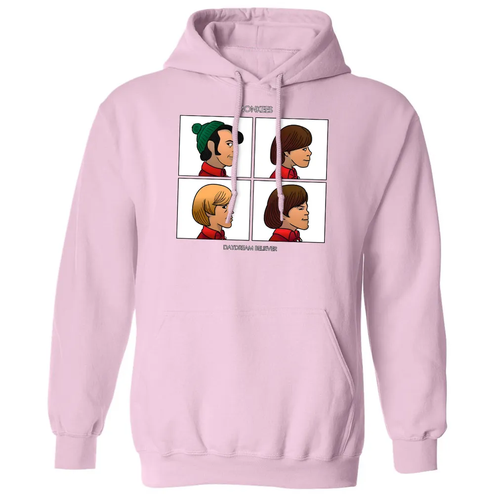 Classic Unisex Hoodie - ZKU4WGHB - Light Pink - 3