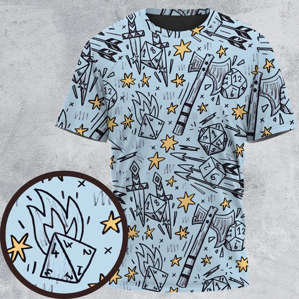 Dice Game All-Over Print Unisex T-Shirt - 2