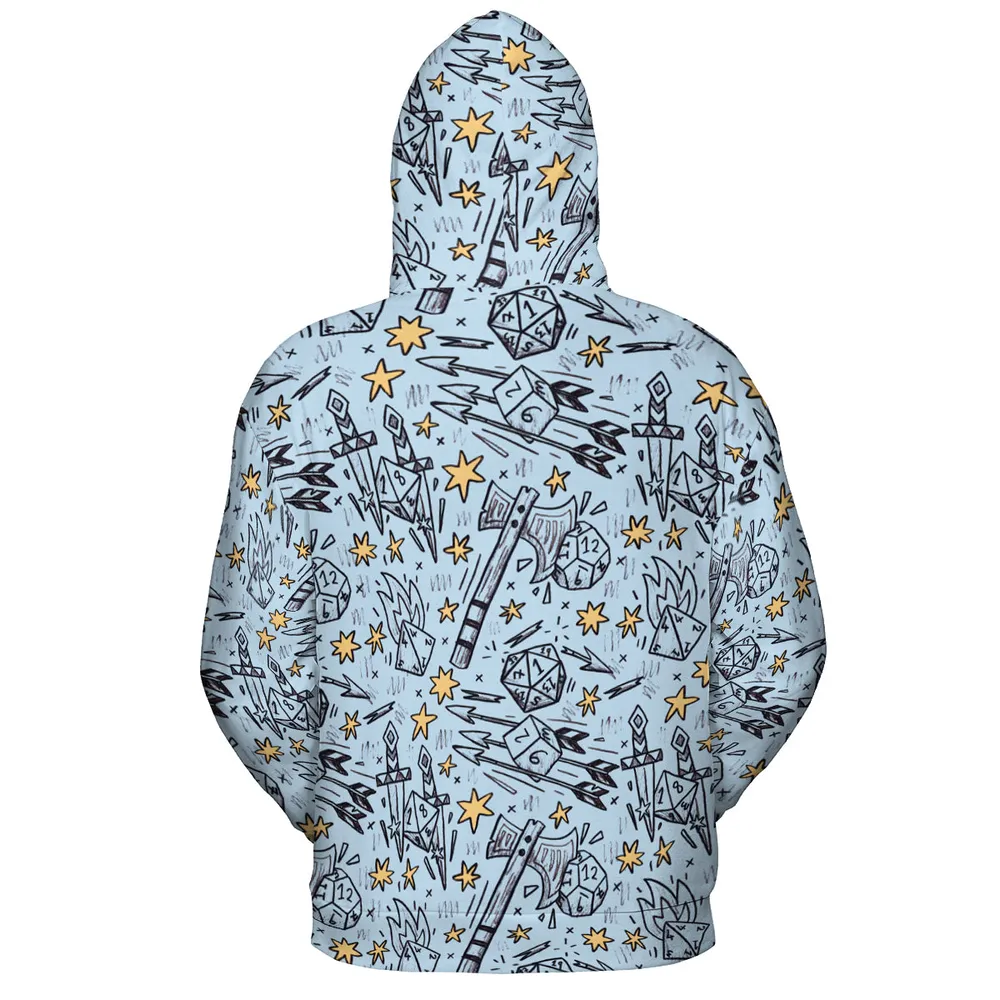Dice Game All-over Print Hoodie - 4