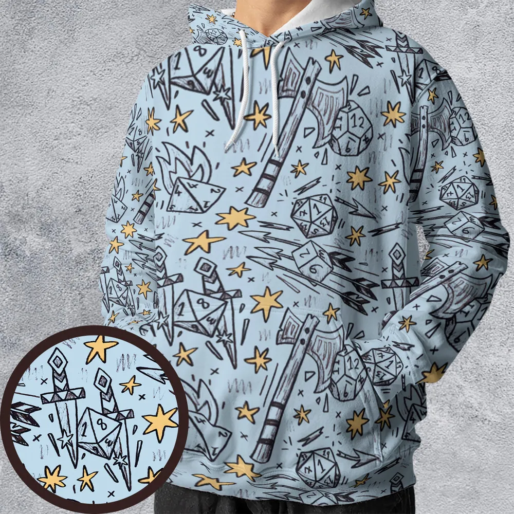 Dice Game All-over Print Hoodie - 1
