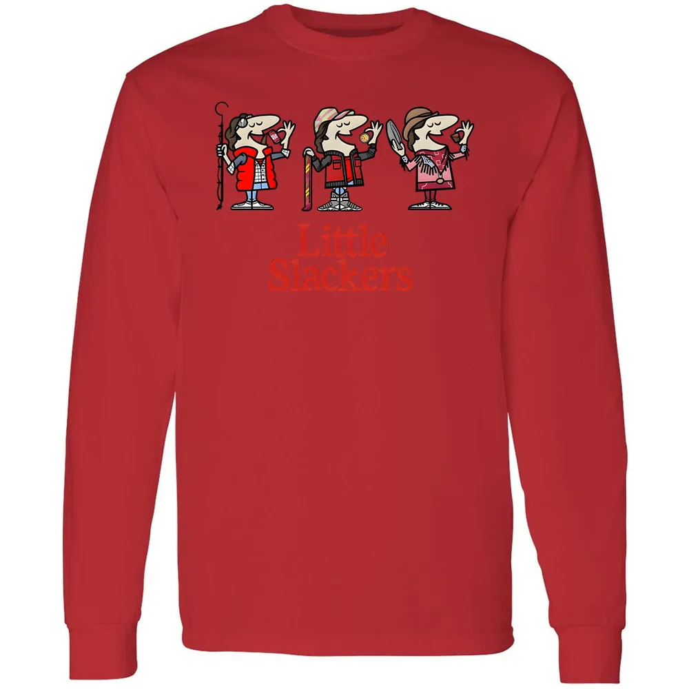 Long Sleeve T-Shirt - 3P7B2K2D - Red - 14