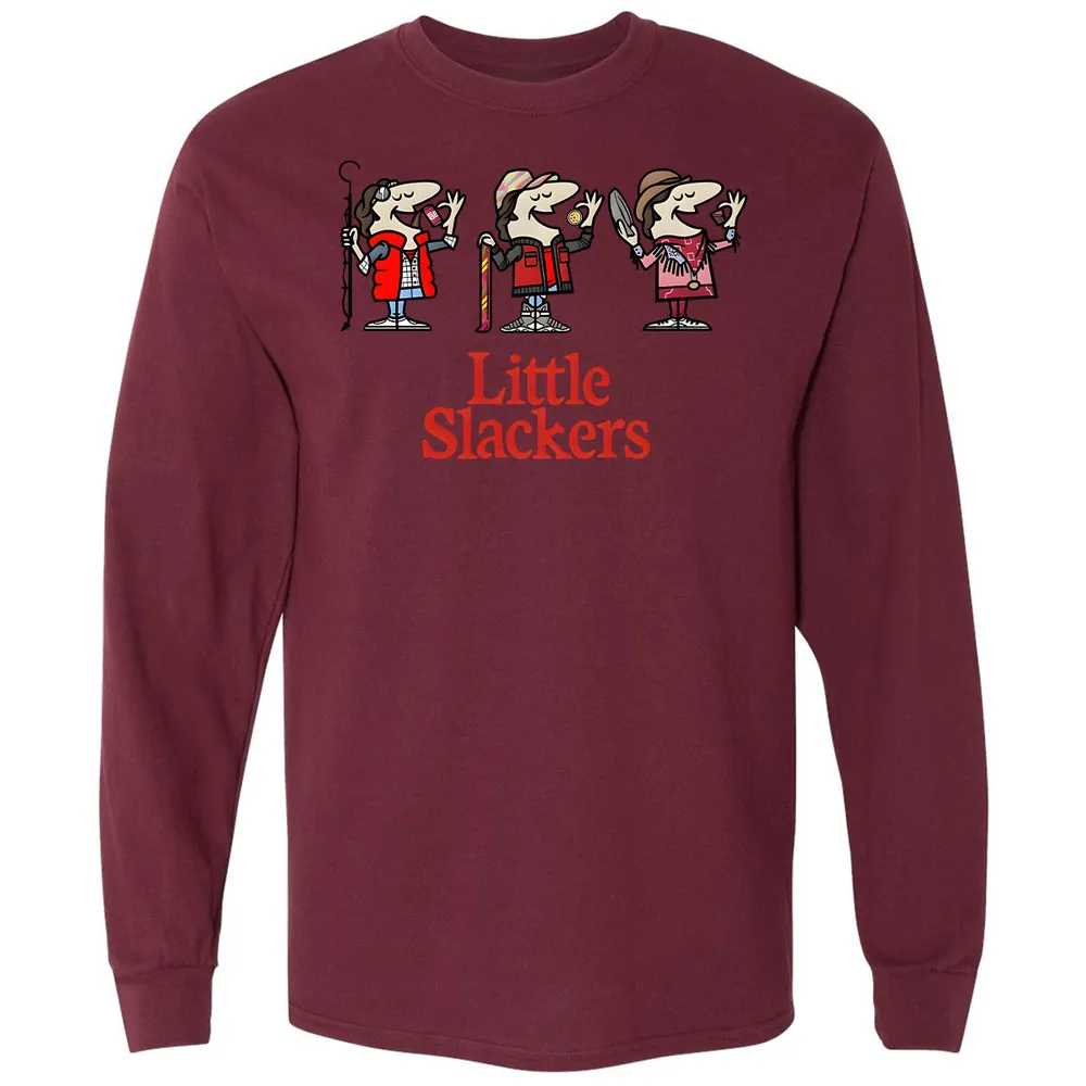 Long Sleeve T-Shirt - 3P7B2K2D - Maroon - 11