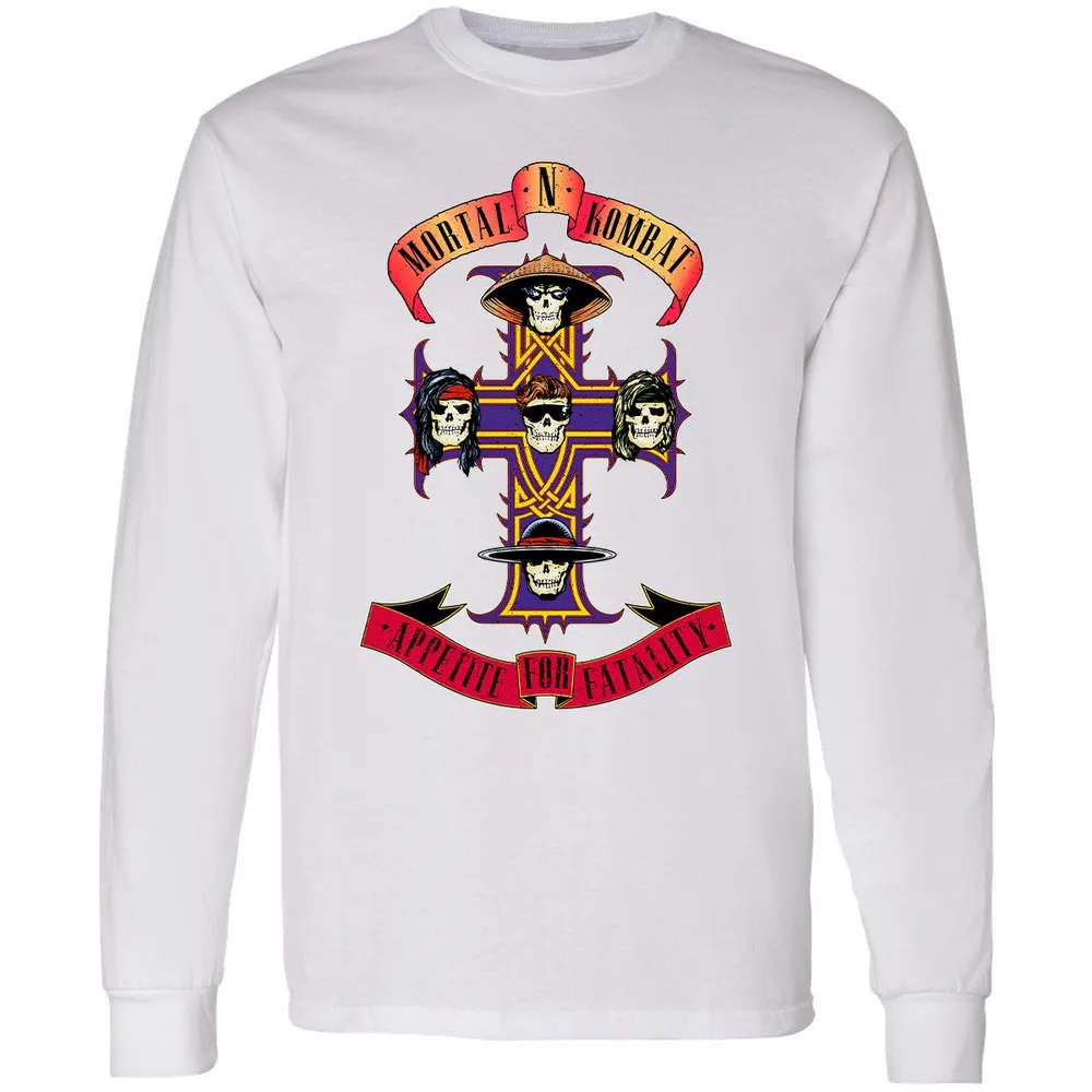 Long Sleeve T-Shirt - 7EY6KMSV - White - 5