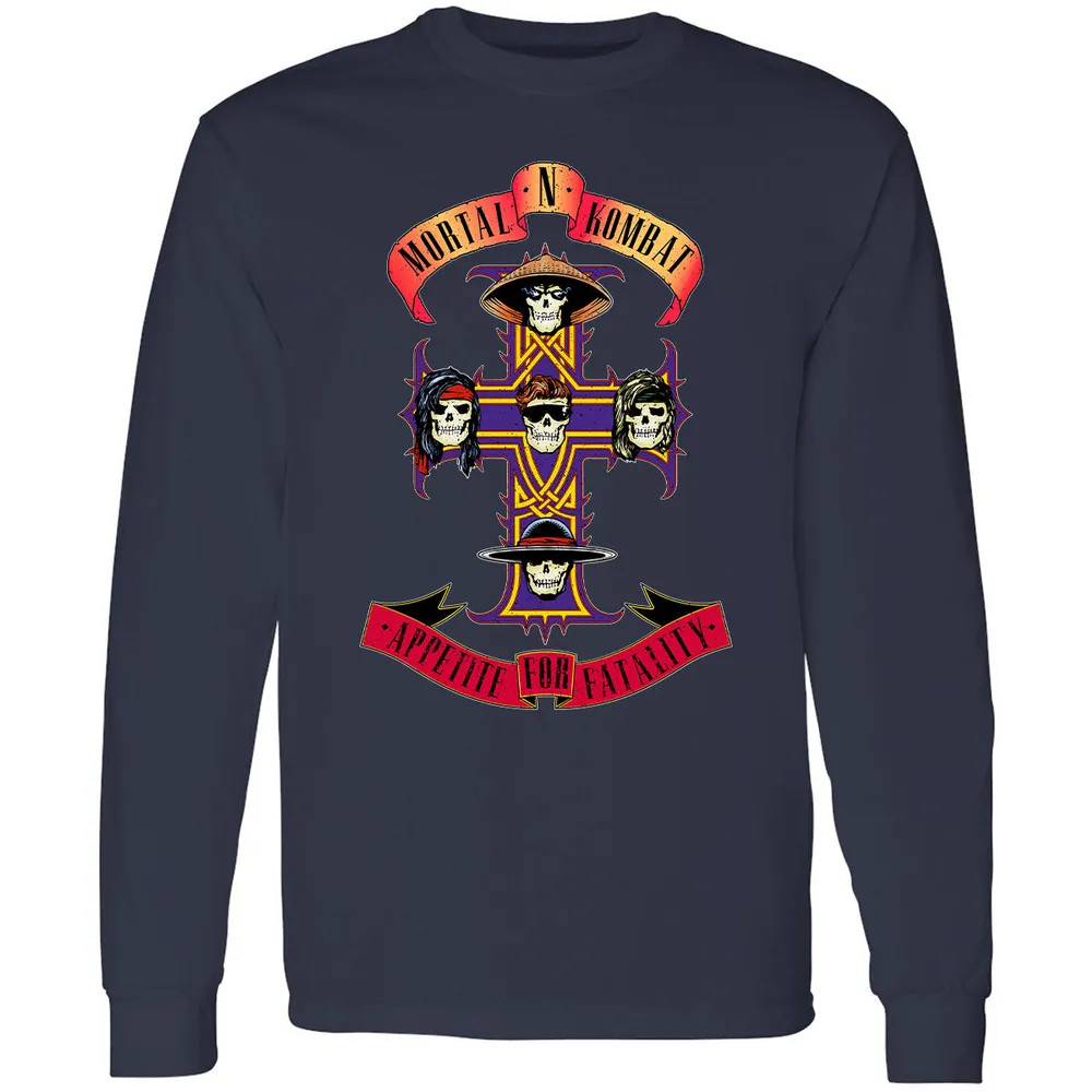 Long Sleeve T-Shirt - 7EY6KMSV - Navy - 2